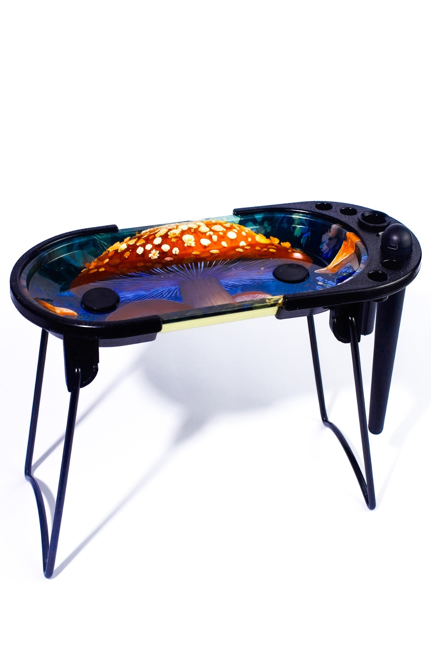 Mushroom console tray