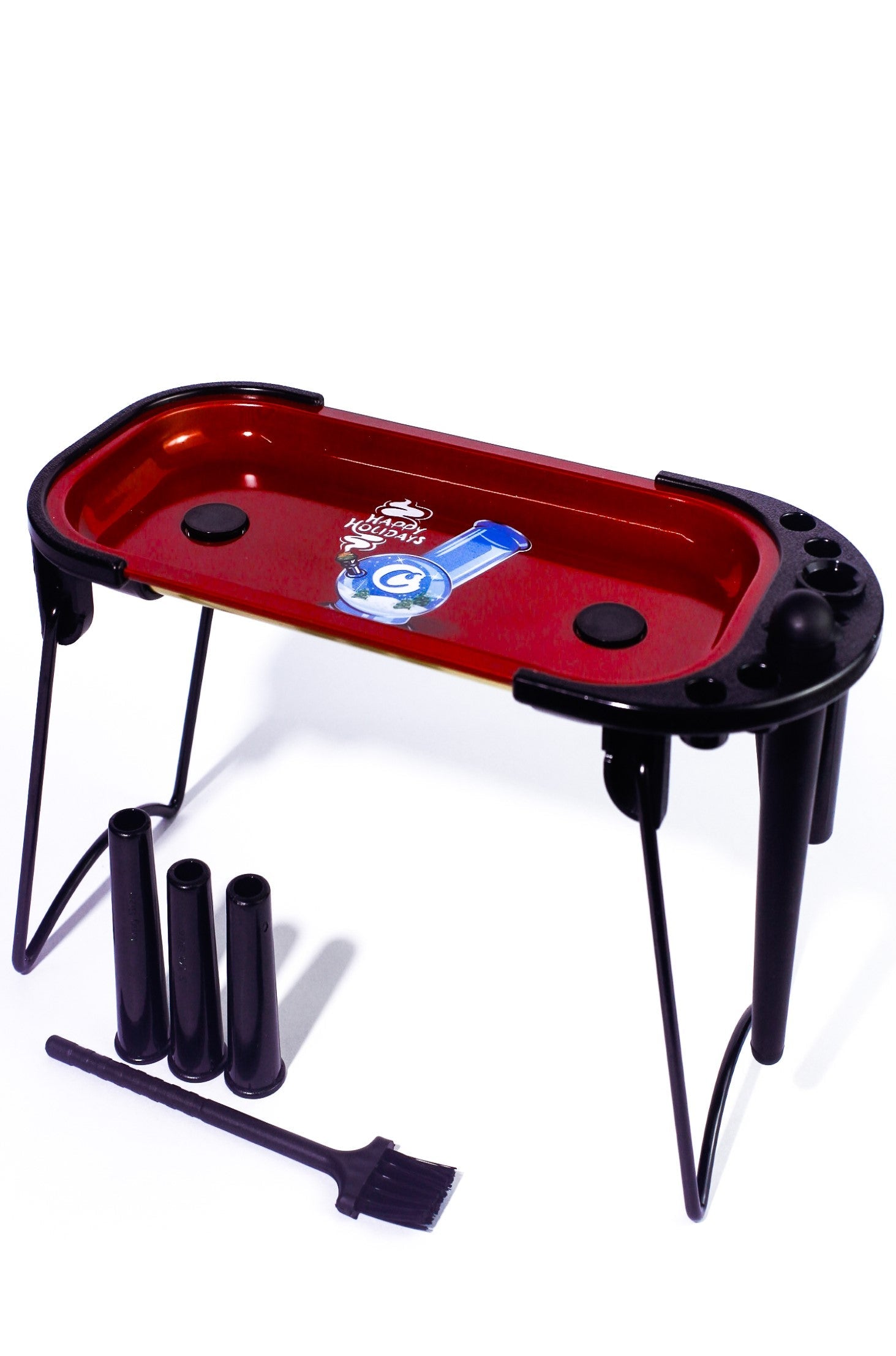 Cookie bong console tray