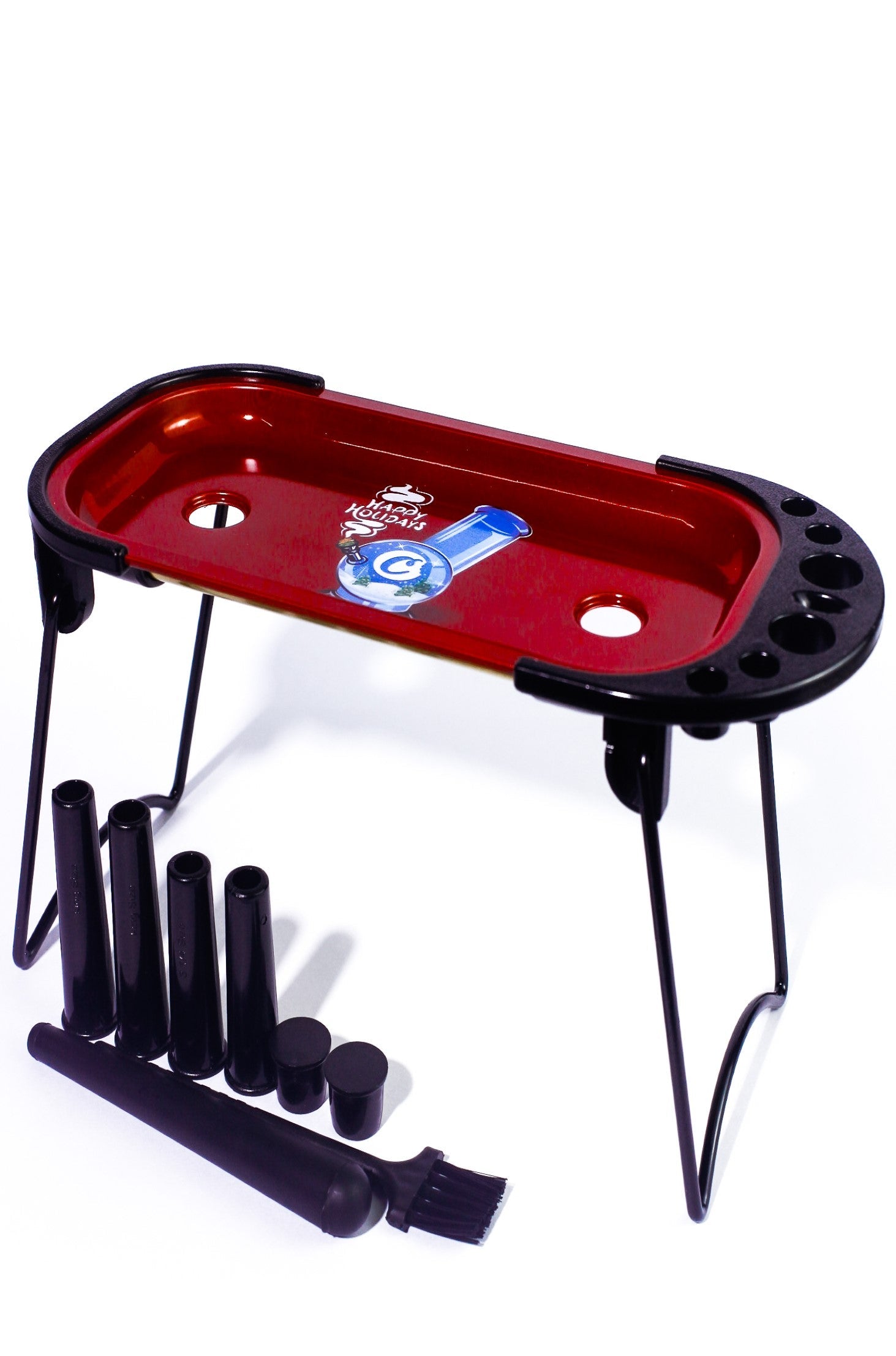 Cookie bong console tray