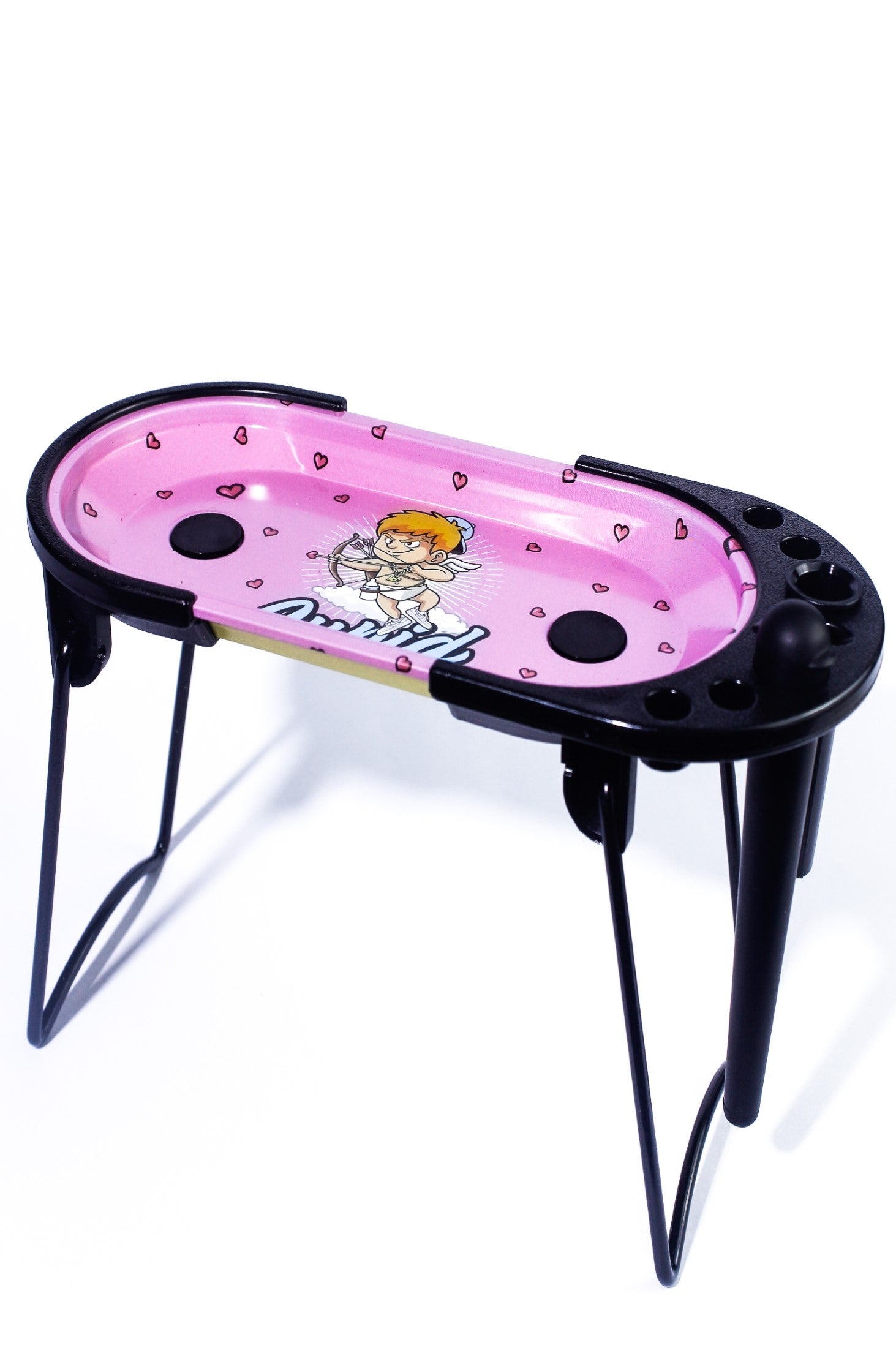 Pink angel console tray