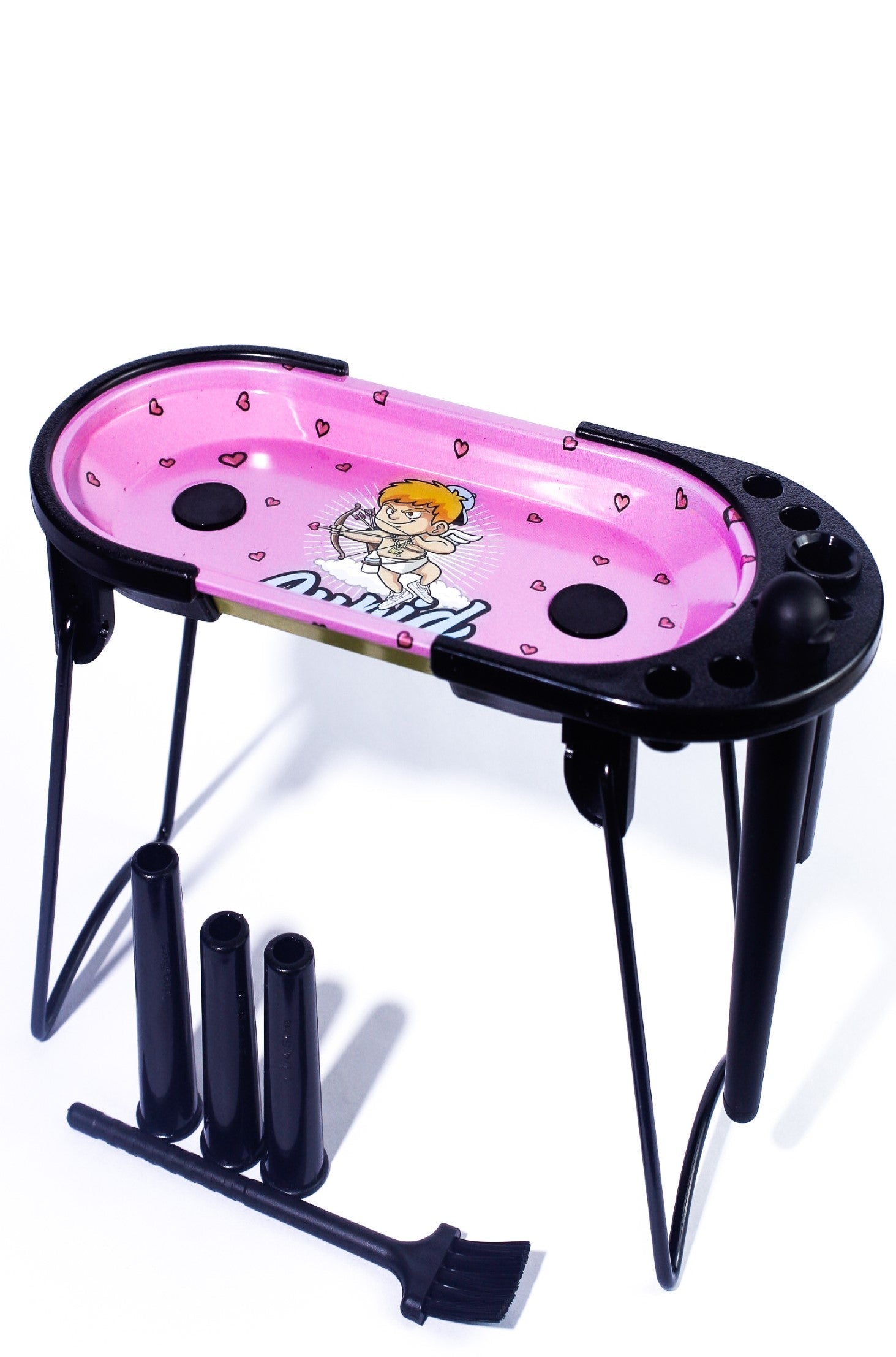 Pink angel console tray