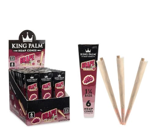 King Palm hemp cones
